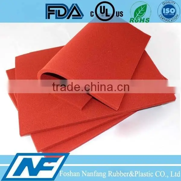 20mm Thickness Rubber Sheet Silicone Sponge photo-3