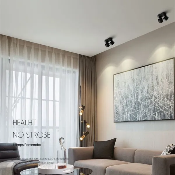 360° Rotaable Surface Design Ceiling Led Spot Down Light photo-4