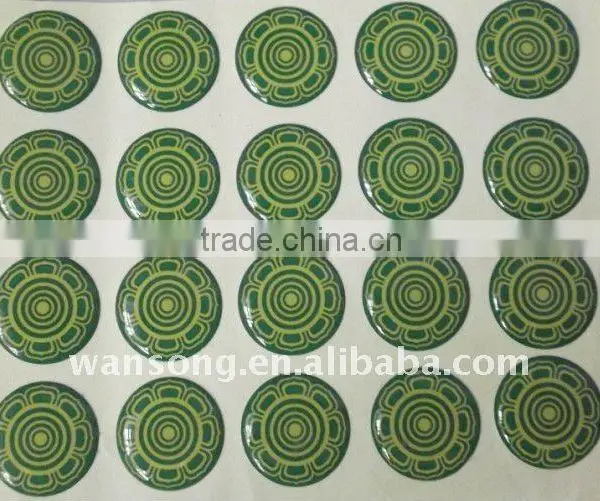 2015 Popular Custom Epoxy Sticker for Sale, High Quality Clear Sticker photo-5