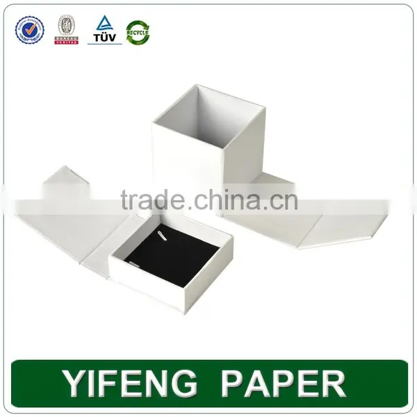 Simple Printing Packaging Luxury Jewelry Box Rectangle Folding Paper Box photo-6