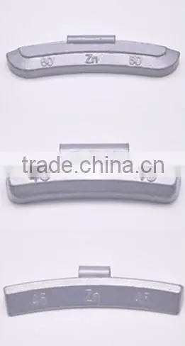 ZINC(ZN) Clip on Wheel Balance Weights for REG P AW MC FN Wheel Rims photo-6