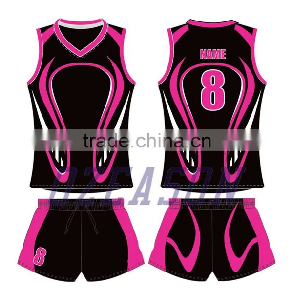 New Style Sublimation Brazil Volleyball Jersey Custom Volleyball Jersey Design photo-2