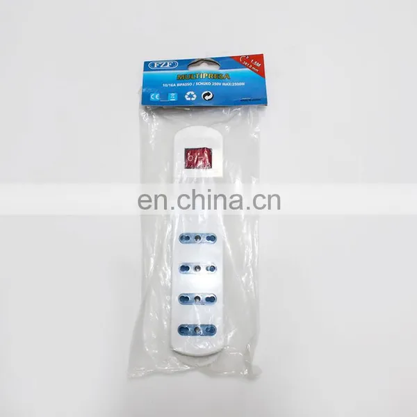 Custom Cord Length Italy Chile Multi Extension Socket With Switch photo-4