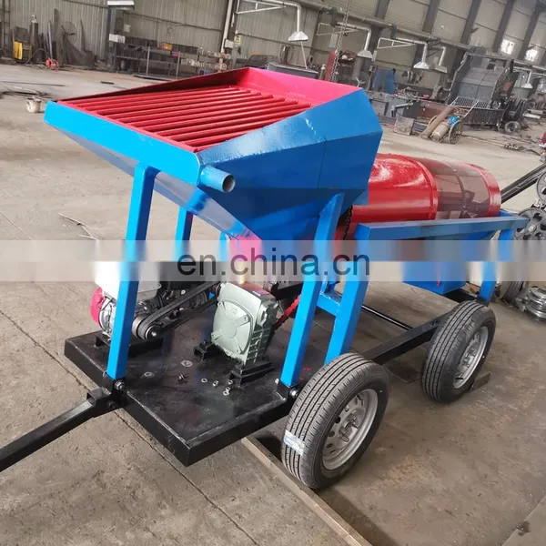 Small Rock Sand Gold Separator Machine Mining Trommmel Screen photo-2