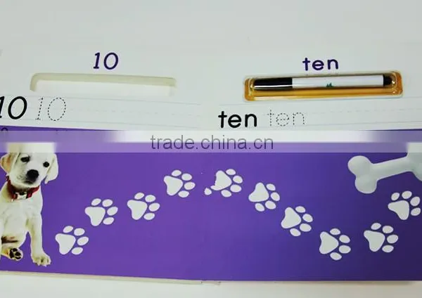 FDT Customized Printing Children Board Book With Pen photo-3