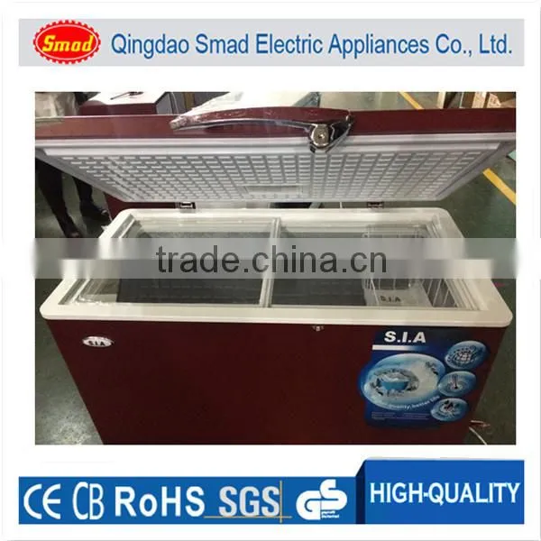China Manufacturer Compressor Refrigeration Freezer Ice Cream Chest Freezer photo-5
