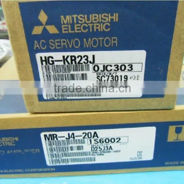 Mitsubishi Servo Amplifer MR-J4-20A Servo Motor HG-KR23J