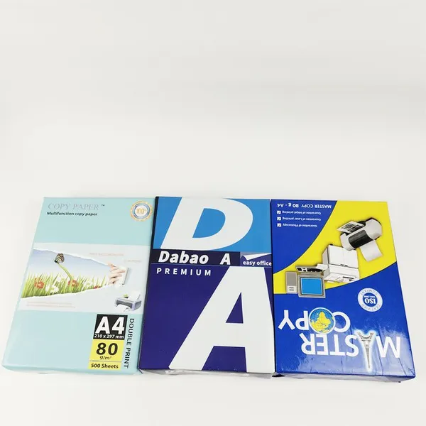 Double A4 Copy Paper A4 80 Gsm, 75 Gsm, 70 Gsm 500 Sheets For Laser Inkjet MAIL+yana@sdzlzy.com