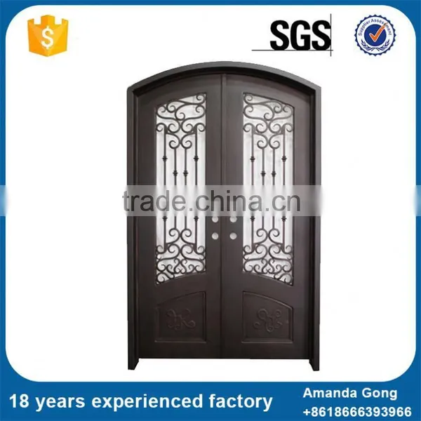 Golden Supplier Wholesale Decorative Custom Metal Entry Doors photo-5