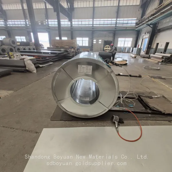 Boyuan High Quality Aluminum Zinc Galvanized Steel Coil White photo-3