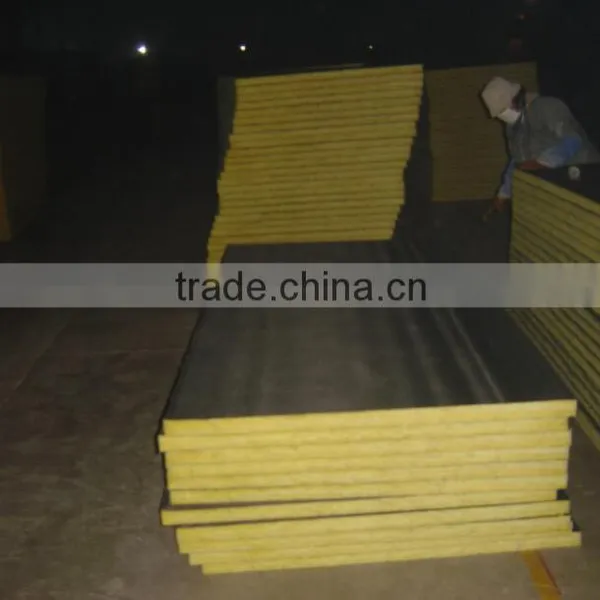 Fiber Glass Wool With Black Fabric Cloth Fiberglass Film photo-2