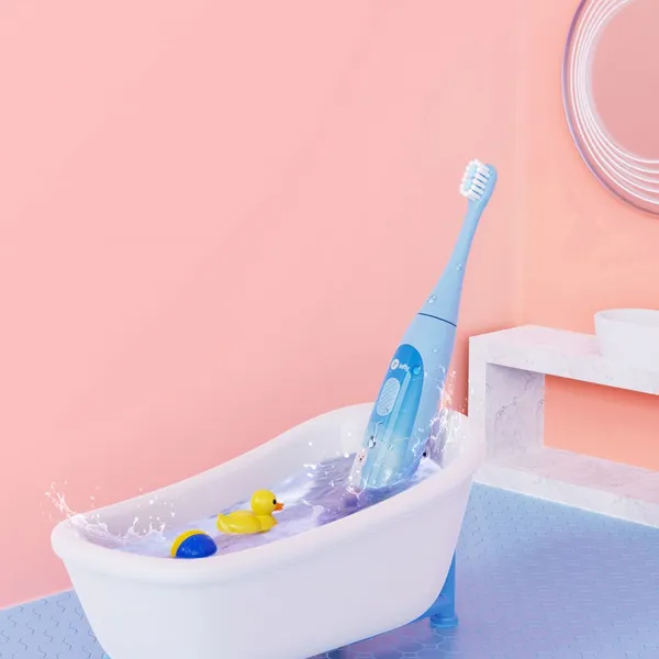 Infly T04B Blue Kids' Electric Toothbrush photo-2