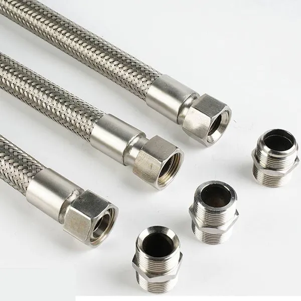 Tetrafluoro Steel Wire Hose, Welded Corrugated Metal Hose, Steel Wire Braided Metal Bellows for Food Use photo-5