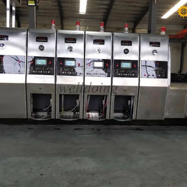 5 Color Automatic Flexo Printer Slotting Die Cutting Machine photo-3