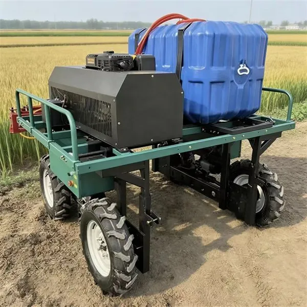 Vigorun Fernbedienbarer Sprühfahrzeug 600L 8,4m Ausleger 622cc Benzinmotor Landwirtschaftlicher Pflanzenschutzmittel-Sprayer photo-3