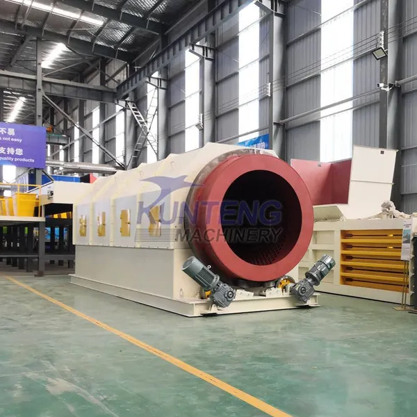 High Output Trommel Screening Equipment Trommel Screen for Garbage Sorting EPC photo-2