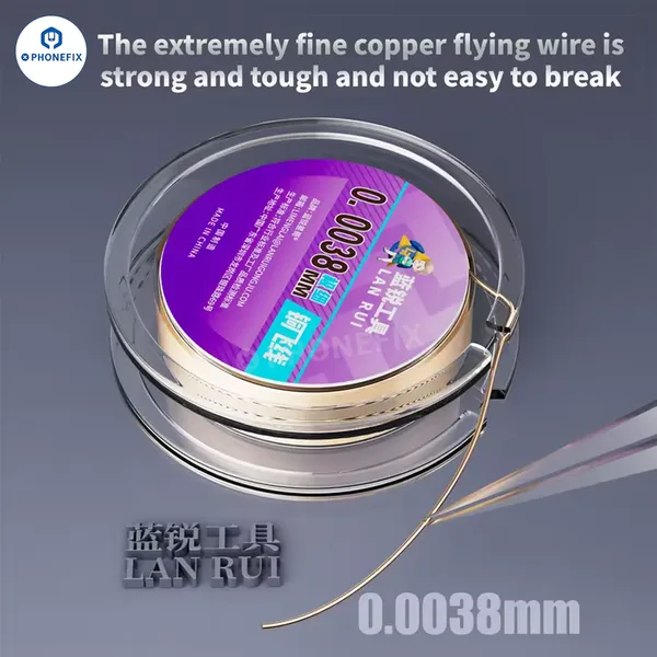 LANRUI G36 High-Conductivity Micro-Soldering Wire for Motherboard Rework photo-2