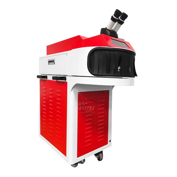RA VR Series Jewelry Laser Welding Machine Vertical With Water Tank For Gold Silver Platinum Ring Repair photo-2