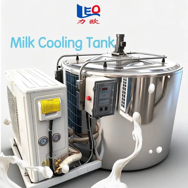 1000L--Vertical Milk Cooling Tank photo-5