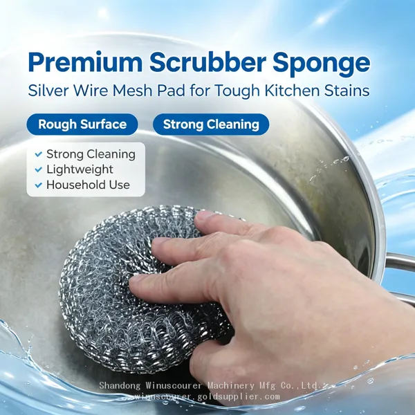 Premium Galvanized Metal Scouring Ball High Density Wire Mesh Scourer for Household & Commercial Kitchen Use photo-4