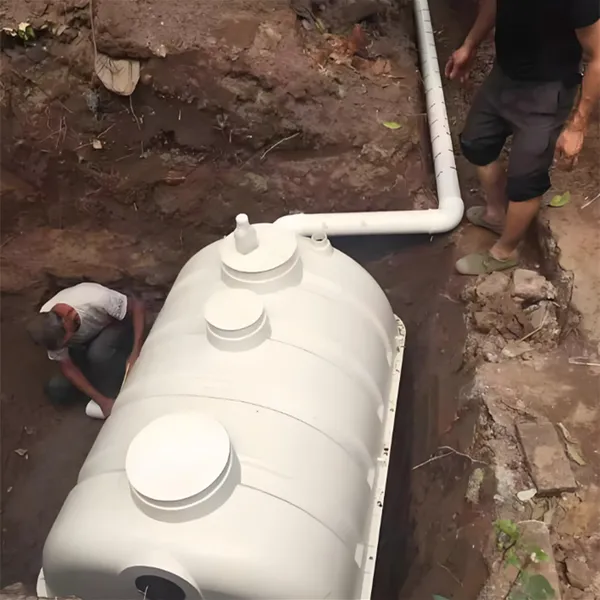 Iron and Manganese Removal Sand Filter FRP Water Treatment Tank for Sewage