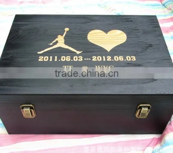Gift Use Wooden Shoe Box photo-2