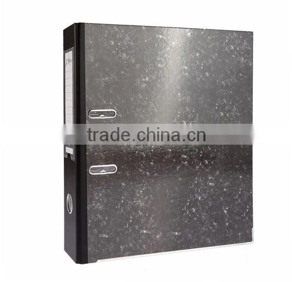 A4 PVC Lever Arch File Folder With Graphic Marble photo-2