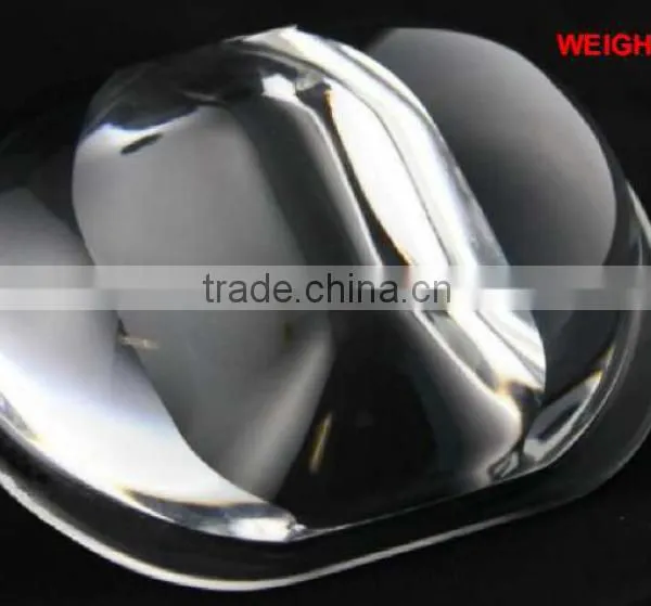 150W Led Optical Lens Borosilicate Glass Bat Wing Spectrum Curve photo-5