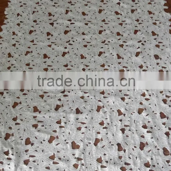 Wholesale Milk Silk Lace Trim Embroidery Lace Accessory for Clothing Design for Wedding Dress photo-6