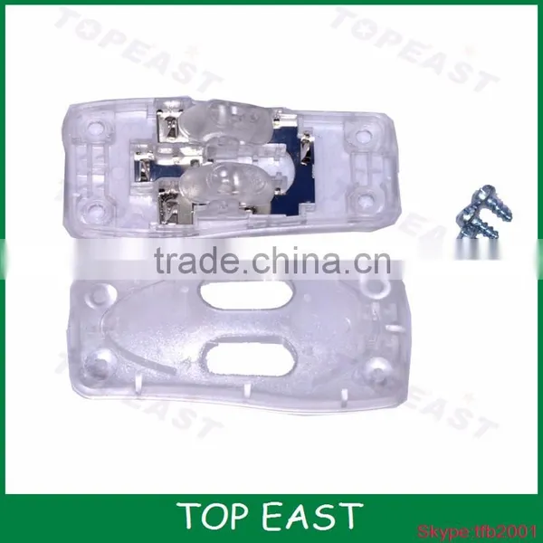 2 Double On/off Device SAA Screw Inline Switch for Household DIY Wiring photo-3