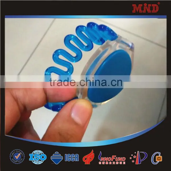 MDW12 Cheap Waterproof Nfc Bracelet Rfid Silicone Wristband for Swimming Pool photo-3