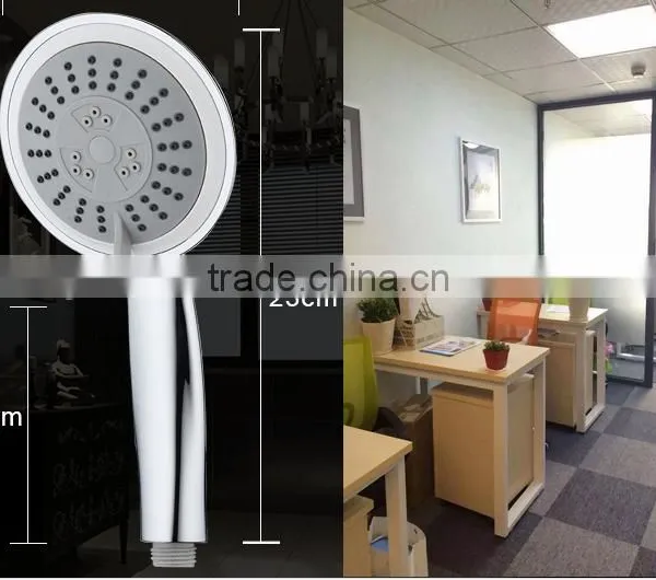 Factory Price Three Function ABS Chrome Plated Bathroom Shower Head photo-4