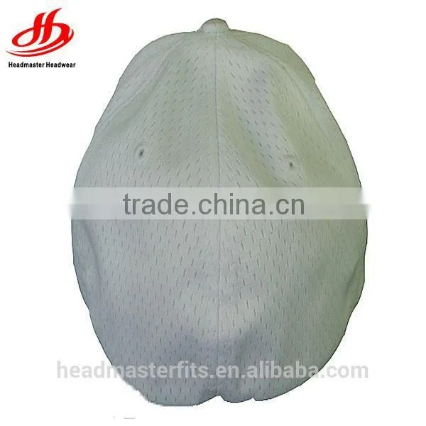 Custom 6 Panel Embroidery Net Fabric Fitted Hats photo-2