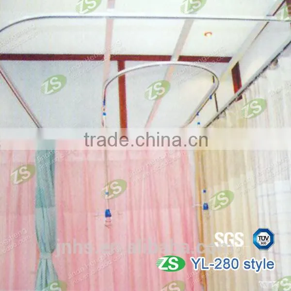 New Design Polyester Antibacterial Fireproof Hospital Medical Curtain photo-3