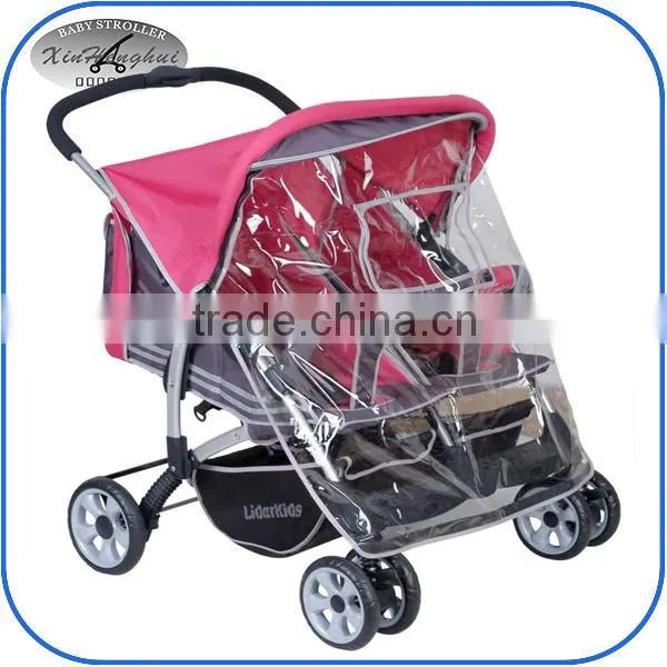 Side by Side Twin Stroller 2016T En1888 Baby Stroller Twins 2016 photo-3