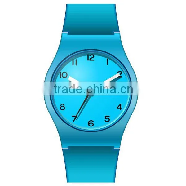 2015 Silicone Wrist Factory Watches With Japan Quartz Movement for Girls photo-3