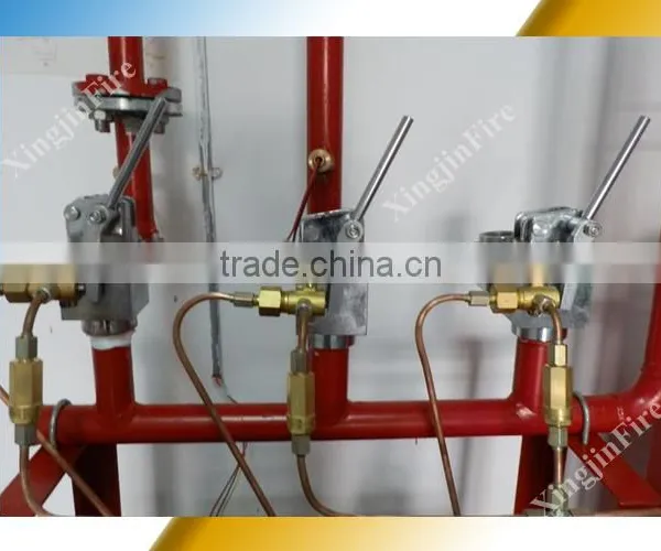 Optional Hfc227ea Fire Suppression System With 4.2mpa Storage Cylinder