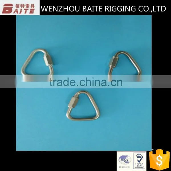 DELTA SHAPED QUICK LINK STAINLESS STEE AISI316 AISI304 photo-3