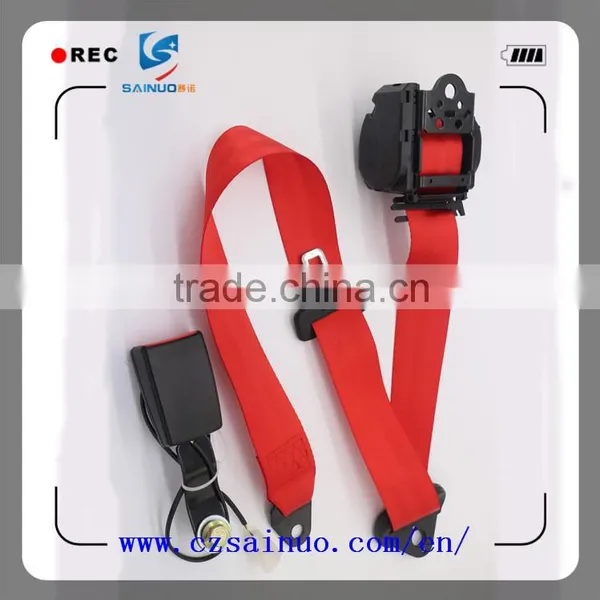 Universal 3-point Automotive Reel Safety Seat Belt With Retractor Pretensioner photo-5