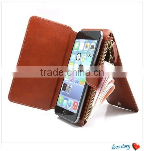 New Arrival Mobile Phone Universal Wallet Case With Card Slots For Smartphone photo-2
