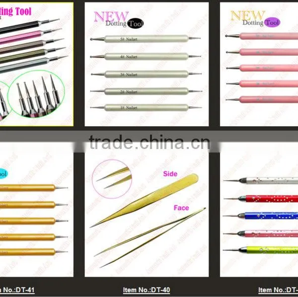 5pcs* 2 Way Nail Art Tool Set PRO Marbleizing Nail Dotting Tool/Nail Dotting Tool