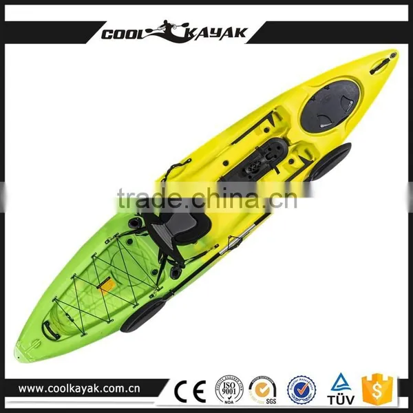 No Inflatable Fishing Kayaks and Cheap Kayaks the Boat Pvc Sit on Top With Polyethylene Hull Material photo-2