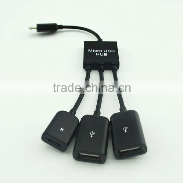 High Quality Micro Usb to 3 Otg Converter for Mobile Accesories photo-6