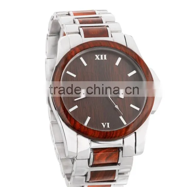 High Quality Miyota Movment Wood And Metal Watch Shenzhen Watch Factory photo-6