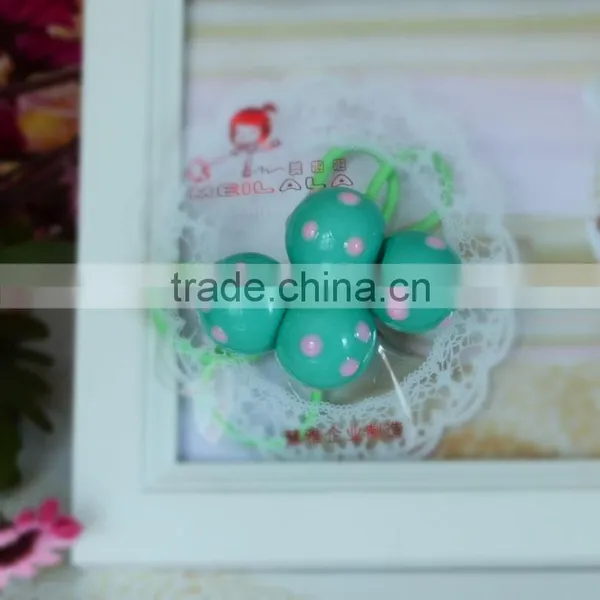 2014 New Design Fashionable Colorful Chunky Bead Hair Decoration