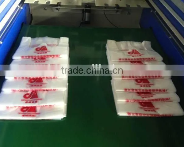 Vest T Shrit Bag/ Plastic Vest Bag Making Machine Quality Choice photo-2