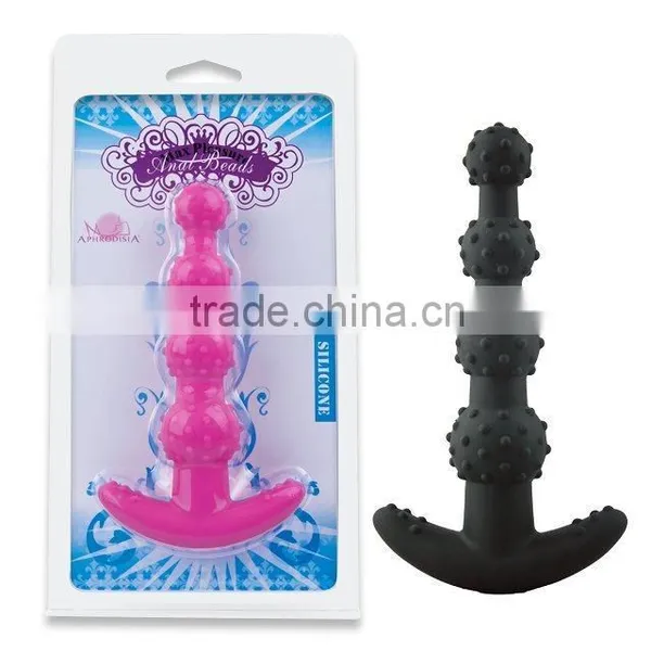 Various Beads Top Pleasure Anal Plug Sex Toys For Women photo-2