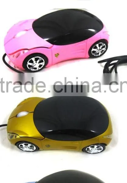 USB 2.4GHz 3D Optical Vehicle Mouse Car USB Wireless Mouse For PC Laptop Computer photo-2