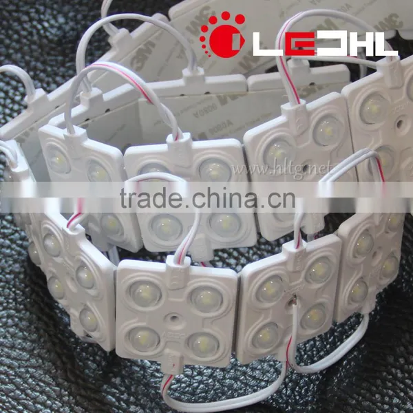4LEDs SMD2835 Injection Molding LED Module Yellow Color With 2.4W 200lm 160 Degree Lens 5 Years Warranty photo-6