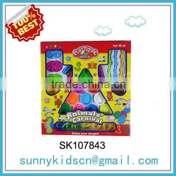 Bouncing Play Dough Cutters Color Clay Toy Play Dough